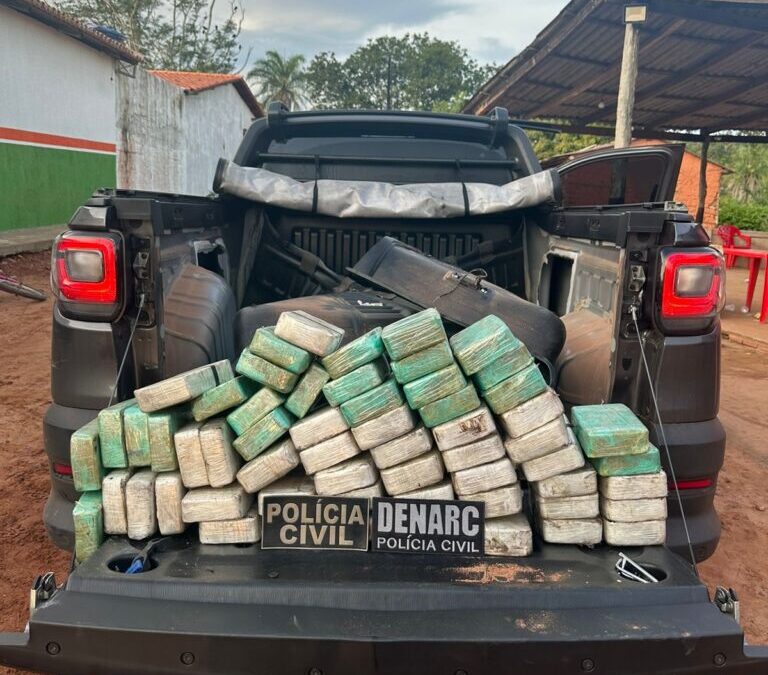 Polícia Civil apreende carga com 59kg de crack no interior do Maranhão