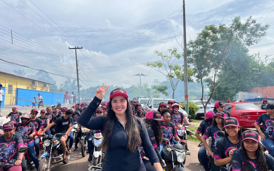 Prefeita Fabiana Mendes reúne mais de 2 mil participantes no Rally das Mulheres em Presidente Vargas