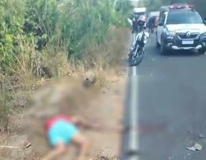 Motociclista tem cabeça decepada após acidente na MA-224 em São Benedito do Rio Preto