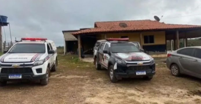Polícia Civil realiza reintegração de posse da fazenda da viúva de Pacovan no interior do Maranhão