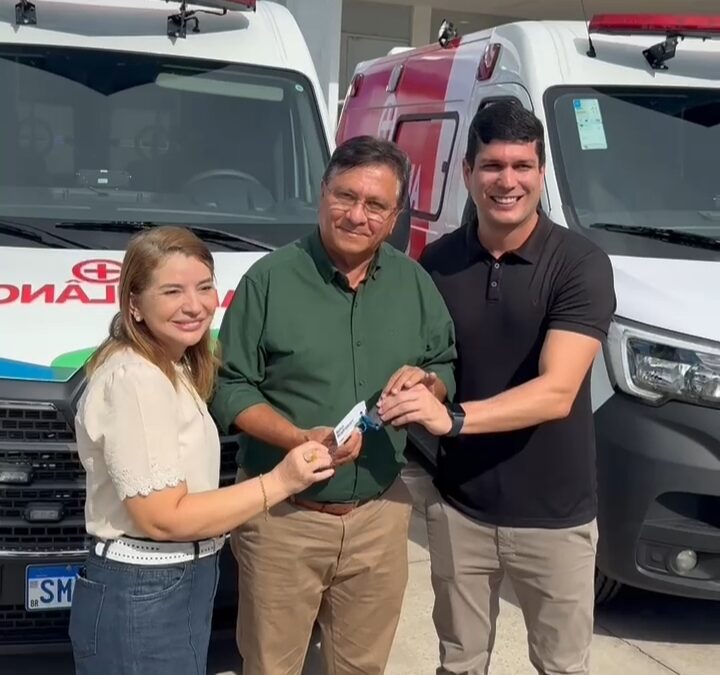 Prefeito Jones Braga conquista nova ambulância para Nina Rodrigues