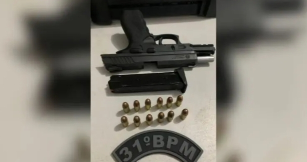 Adolescente é apreendido após entrar em escola com pistola no interior do Maranhão