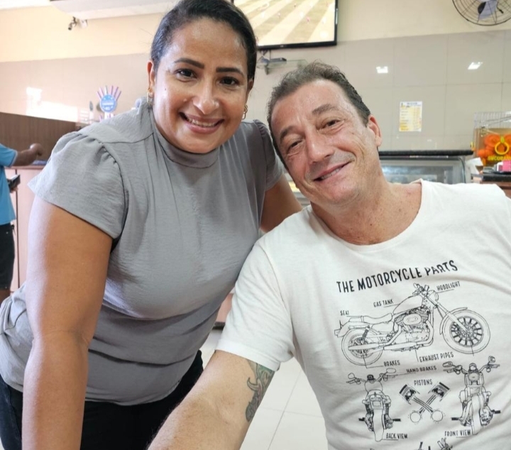 A convite da vereadora Cláudia, ator global, vai visitar a zona rural de Presidente Vargas