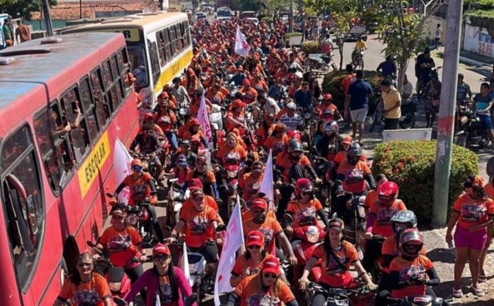 Prefeita Fabiana Mendes reúne mais 3 mil pessoas no 2º Rally das Mulheres em Presidente Vargas