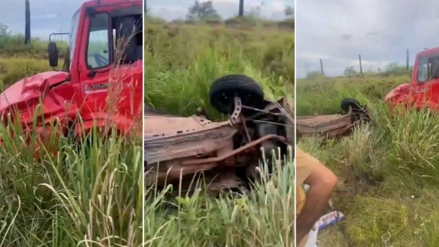 Colisão frontal entre carro e caminhão deixa três mortos na BR-316, no interior do Maranhão