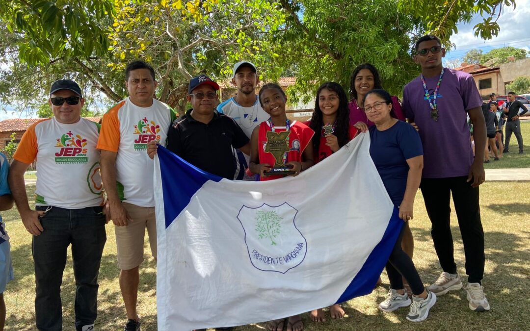 Presidente Vargas conquista sete medalhas na estreia dos Jogos Escolares Regionais em Vargem Grande