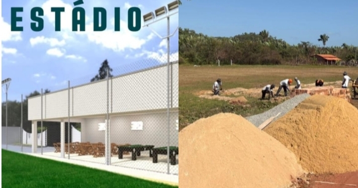 Prefeita Fabiana Mendes inicia a construção do novo Estádio Municipal de Presidente Vargas