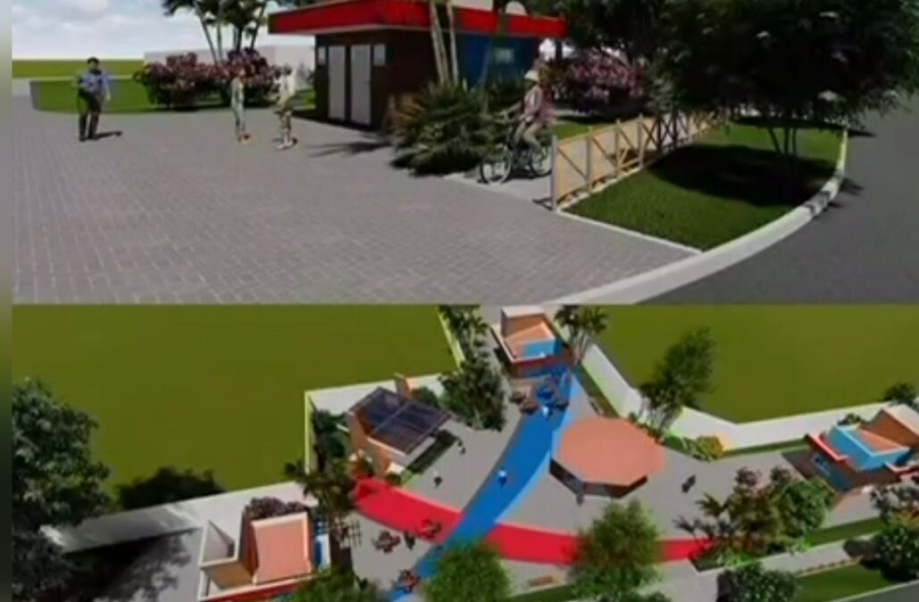 Prefeito Jones Braga vai construir a nova Praça dos Balaios em Nina Rodrigues