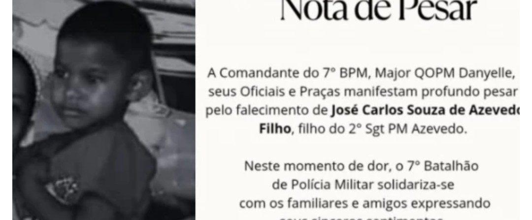 Sargento da PM mata filho acidentalmente ao limpar arma e tenta tirar a própria vida, no Maranhão