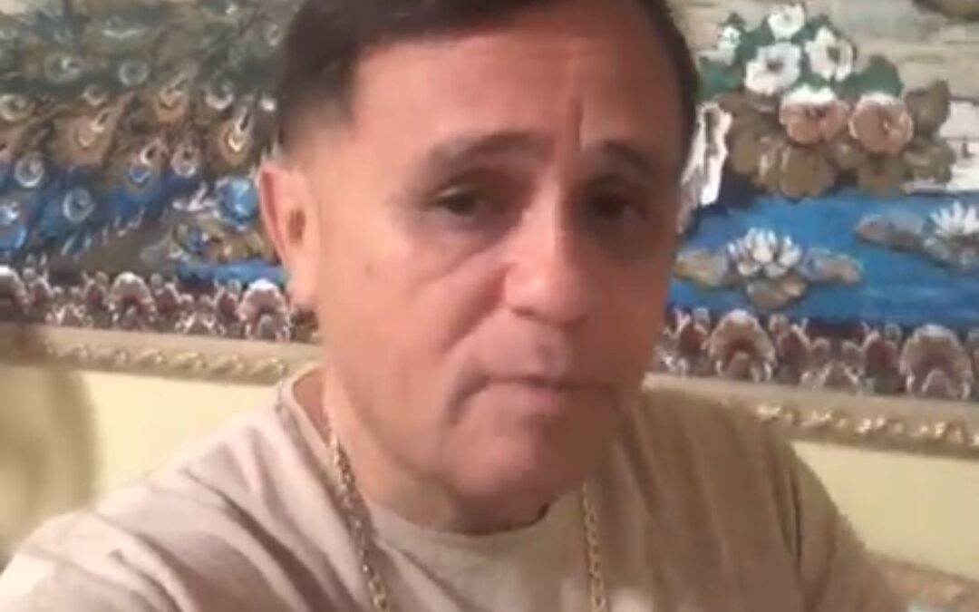 Celular do ex-prefeito Gonzaga Junior é clonado, e ele grava vídeo alertando a população sobre golpe