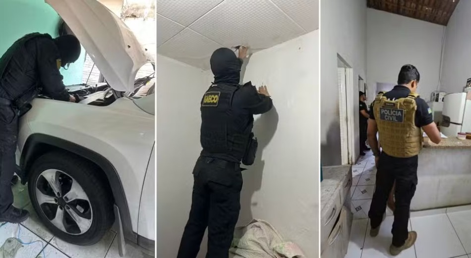 Segunda fase da Operação Cela 03 mira facção com atuação em Maranhão e Piauí