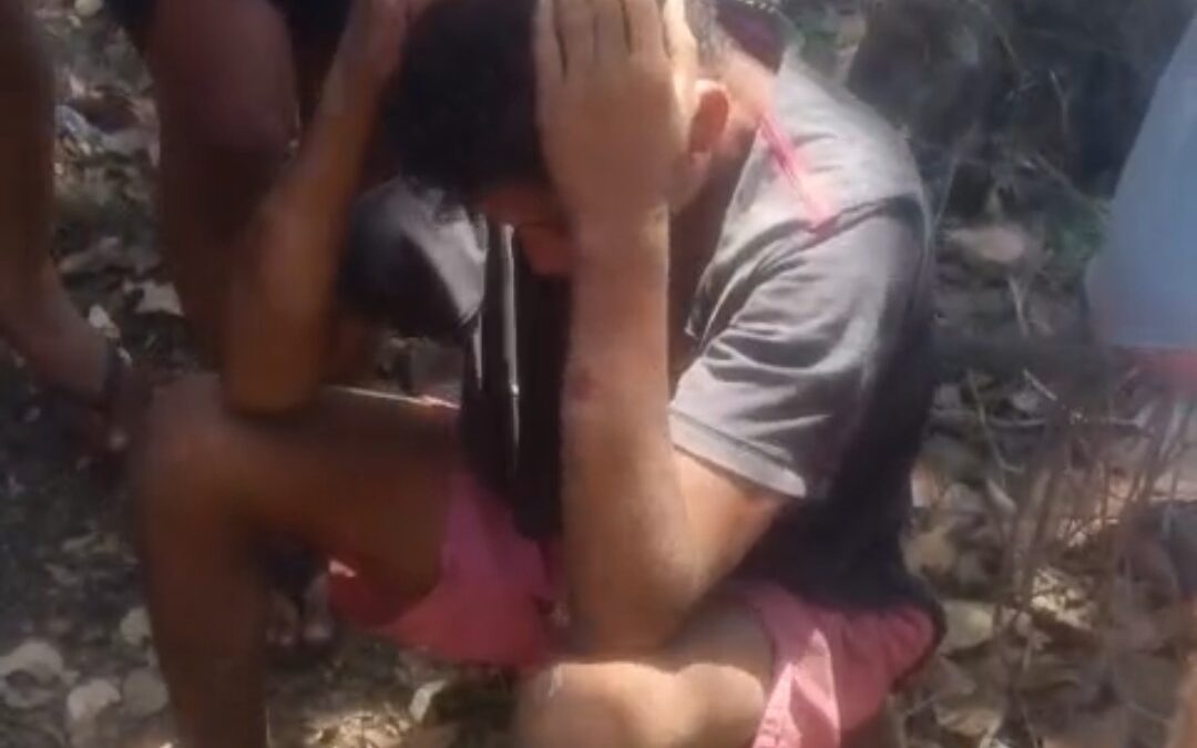 “Filho do Maradona” leva surra da população após furtos em Vargem Grande