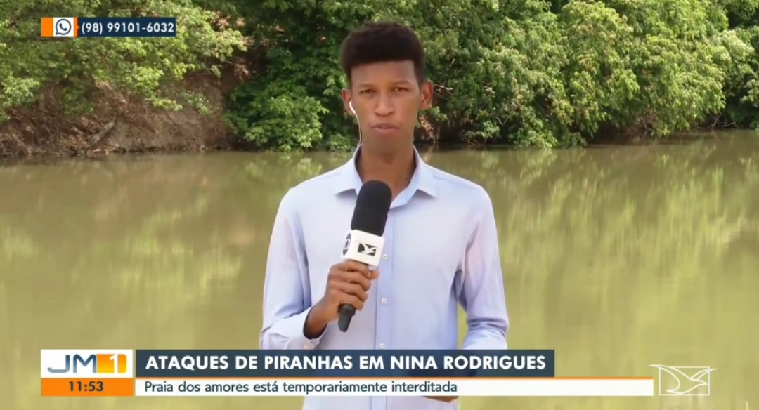 Após uma série de ataques de piranhas, Praia dos Amores é interditada em Nina Rodrigues