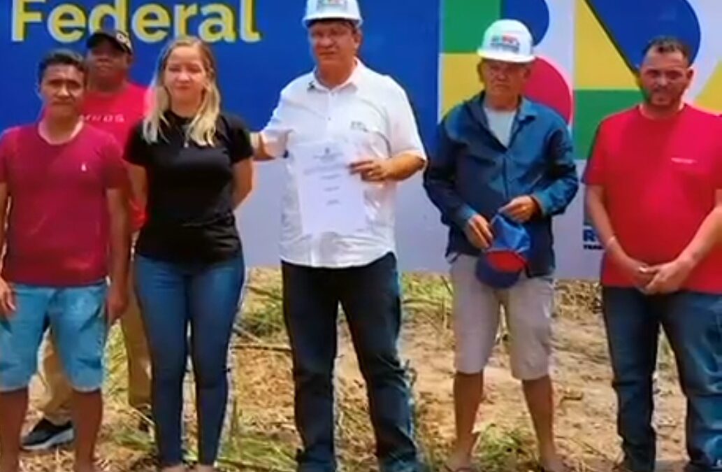 Prefeito Jones Braga assina ordens de serviço para construção de duas barragens na zona rural de Nina Rodrigues