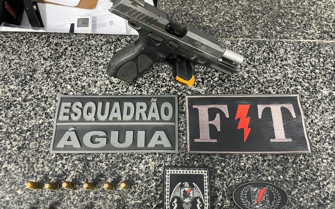 Pistola de guarda municipal de Nina Rodrigues que foi furtada em Presidente Vargas é recuperada pela PM de Chapadinha