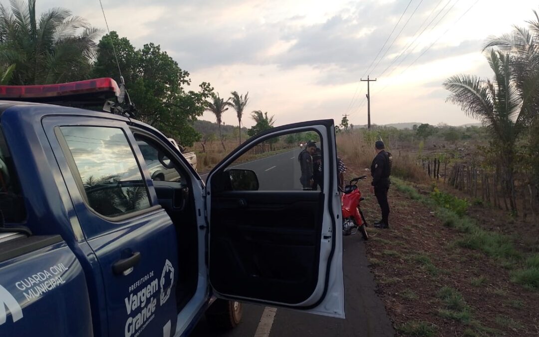 Adolescentes são flagrados pela Guarda Municipal realizando “grau” na MA-020, entre Vargem Grande e Coroatá