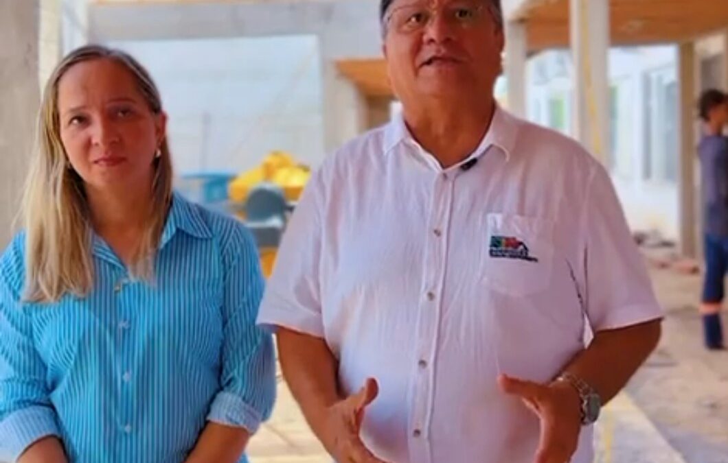 Prefeito Jones Braga acompanha andamento de obras na área da educação em Nina Rodrigues