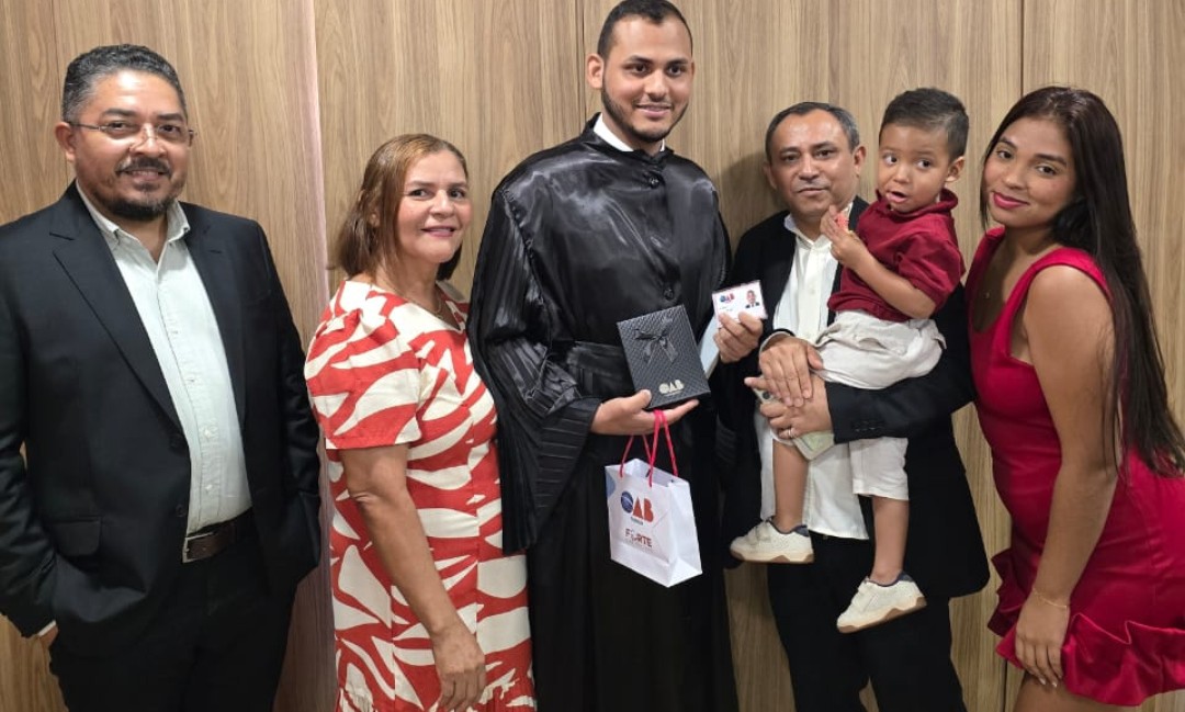 Presidente Vargas: Dr. Hilton César Júnior recebe Carteira da OAB em solenidade na seccional Maranhão, em São Luís