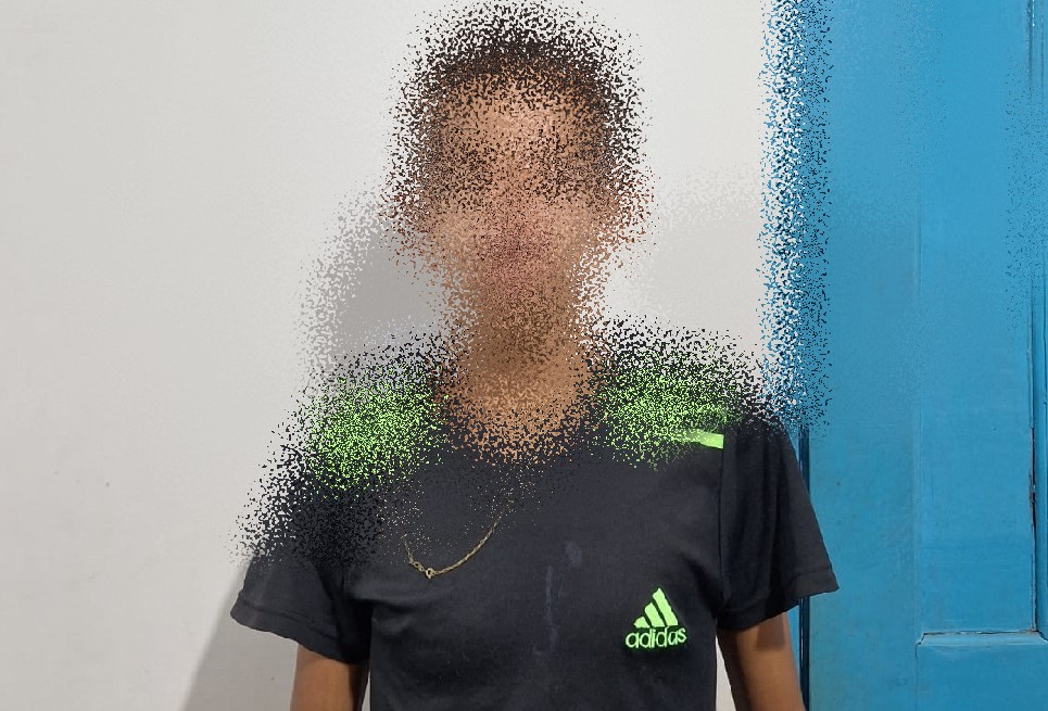 Guarda Municipal prende homem por furto de cabos elétricos da Praça Neusa Portela, no centro de Vargem Grande