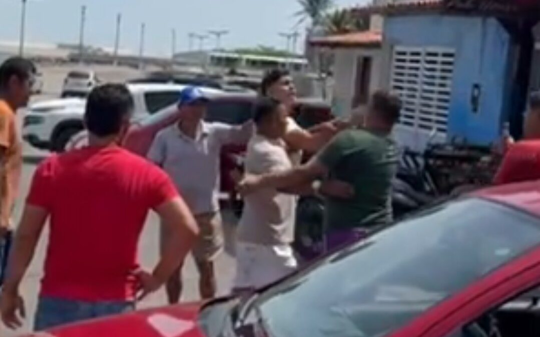 Vídeo: vereador se envolve em confusão por venda de peixe em Raposa