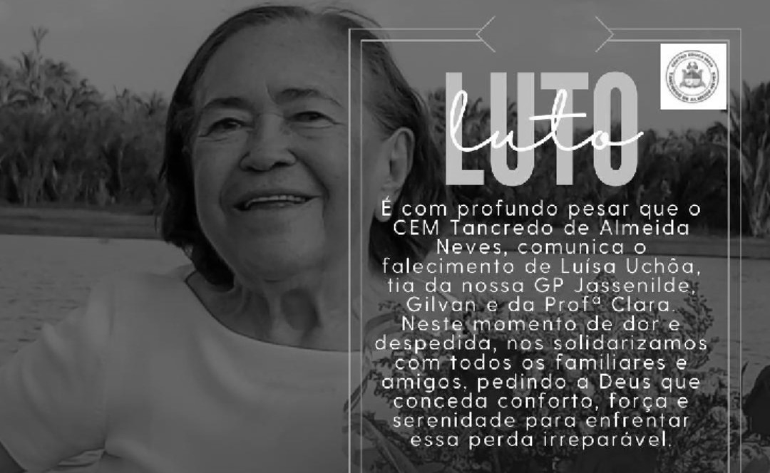 Presidente Vargas: Fabiana Mendes decreta luto oficial pelo falecimento de Lulu Uchôa