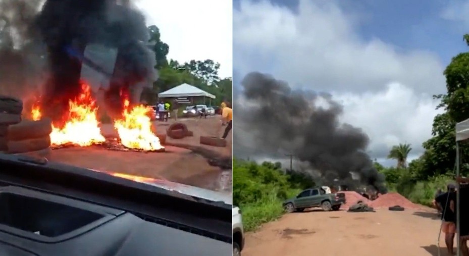 Manifestantes liberam trecho da BR-222 após reunião com o DNIT em Chapadinha