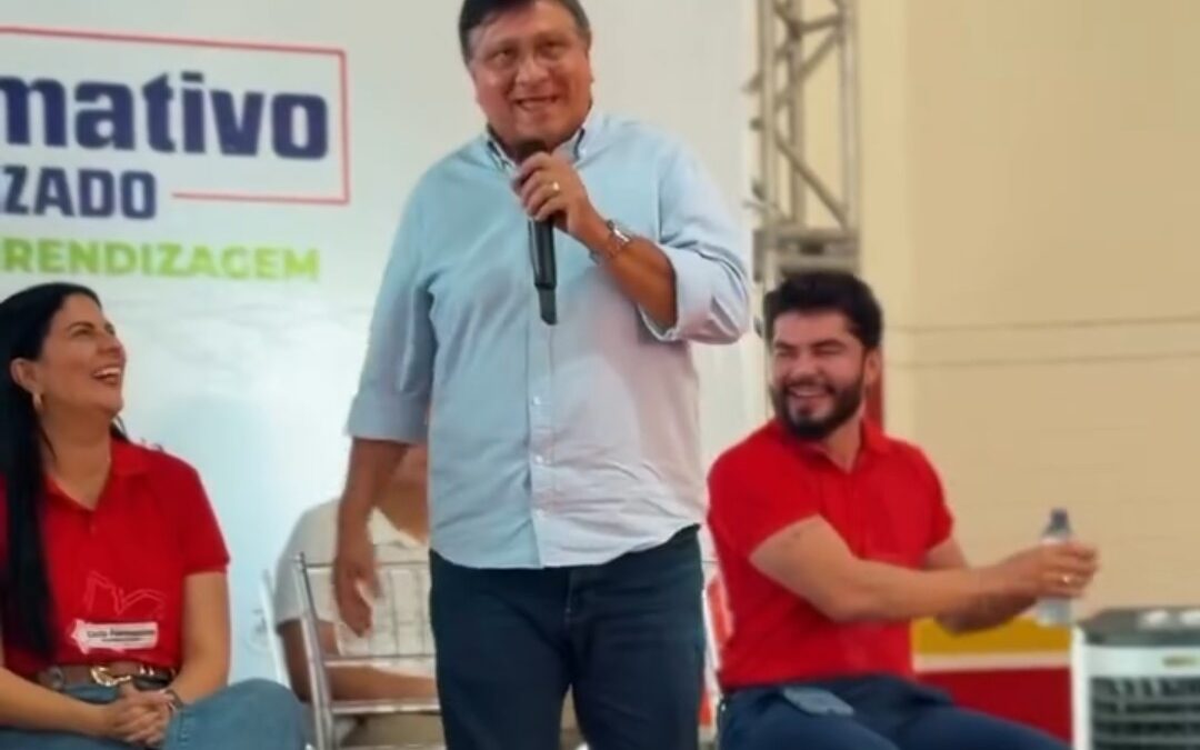 Prefeito Jones Braga prestigia premiação do Pacto pela Aprendizagem em Itapecuru-Mim