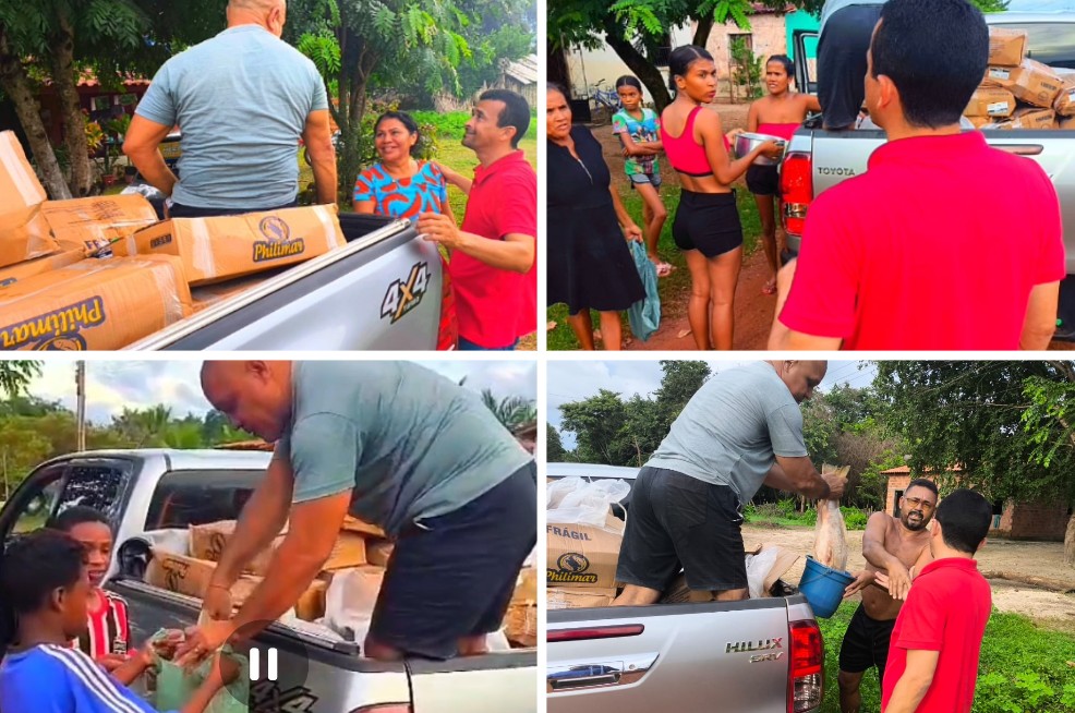 Daniel Siqueira realiza entrega de mais de 4 mil quilos de peixes para famílias carentes de Nina Rodrigues