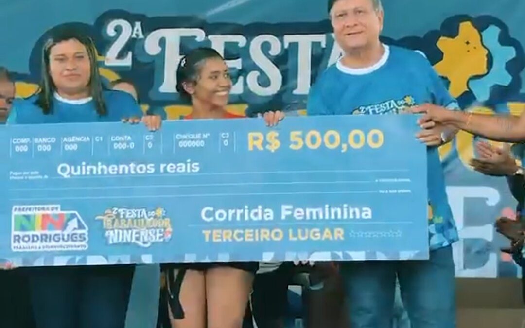 Com evento histórico, prefeito Jones Braga realiza a 2ª Festa do Trabalhador Ninense
