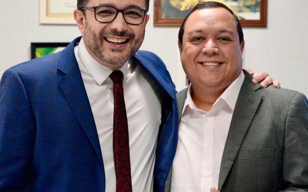 Dr. Calmon declara apoio à pré-candidatura de Dr. Yglésio a deputado federal, em Vargem Grande