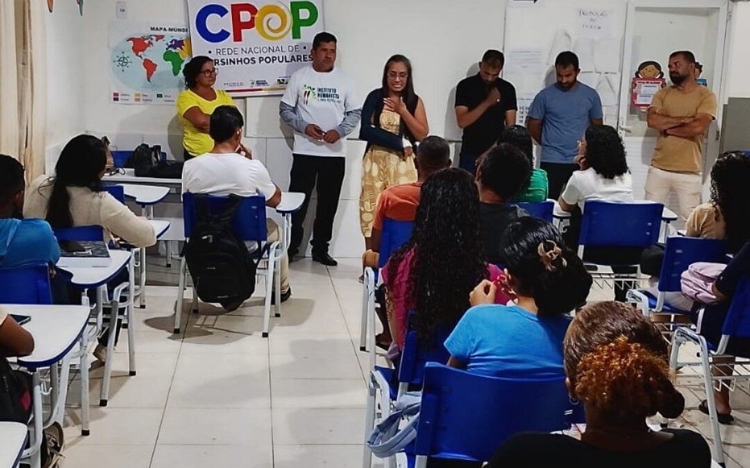 Início das aulas do Curso Preparatório Popular marca conquista para a educação e juventude no povoado Leite