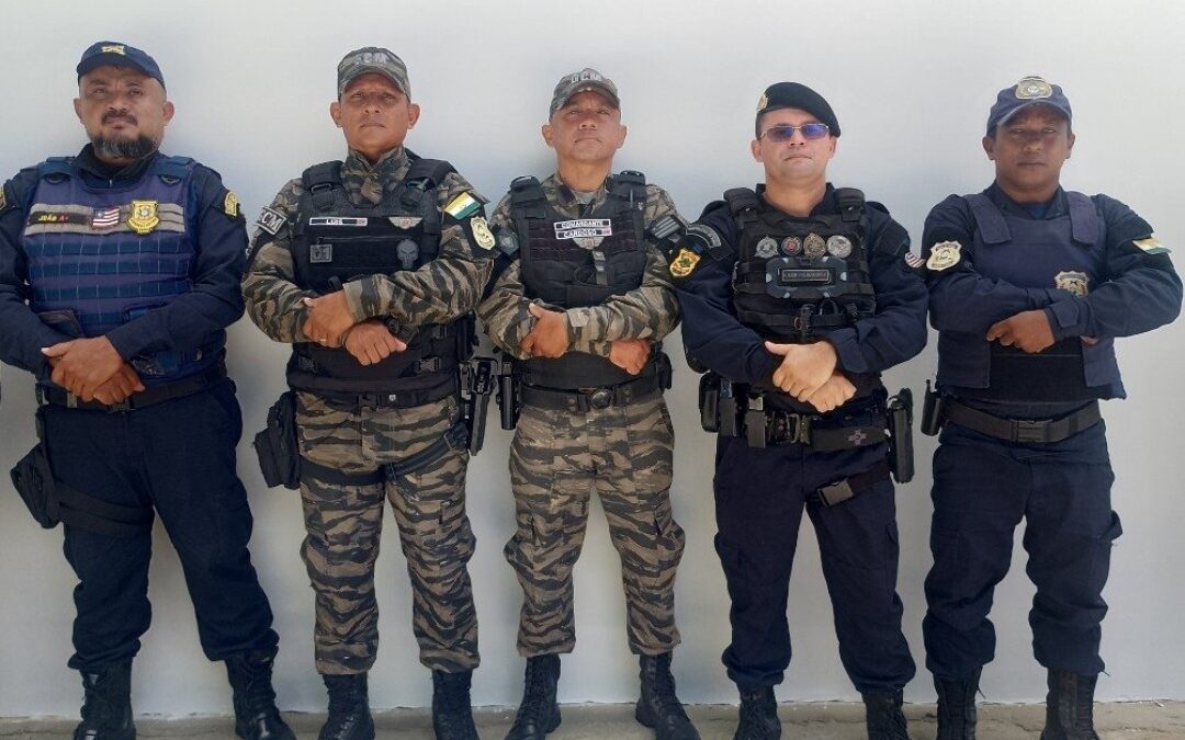 GCM de Vargem Grande prestigia entrega da nova sede da Guarda Municipal de Urbano Santos no aniversário de 97 anos do município