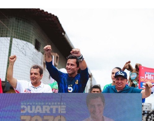 Mega carreata de Dr. Hilton, Duarte Júnior e Ariston percorre bairros e confirma apoio da população de São Luís