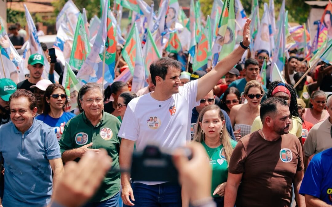 Ao lado do prefeito Jones Braga, Orleans Brandão lidera “Arrasta Povão” em Nina Rodrigues