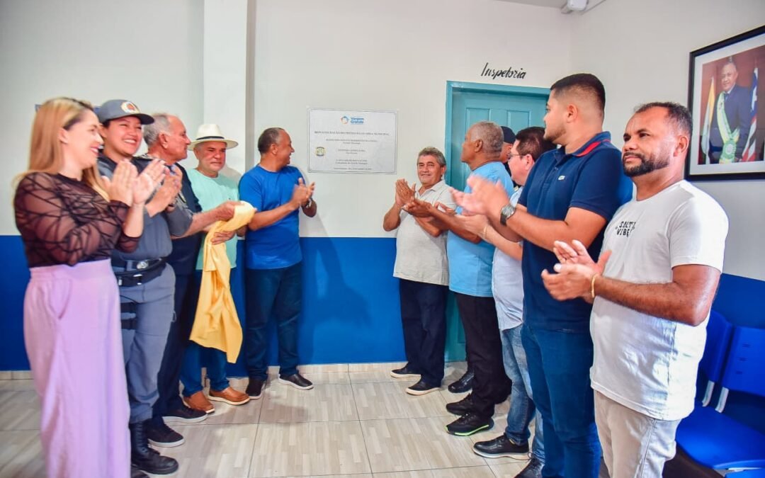 Prefeito Preto entrega reforma e ampliação da sede da Guarda Municipal de Vargem Grande