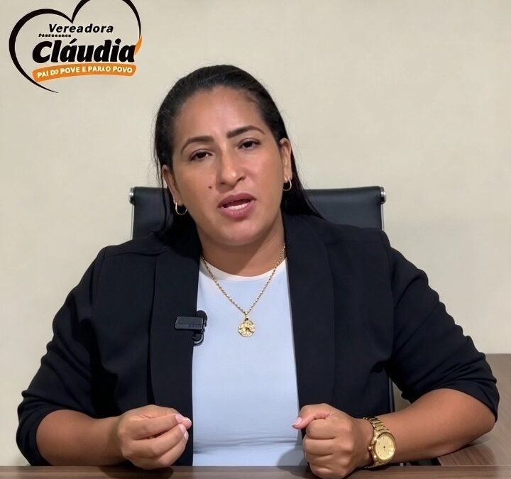 Vídeo: vereadora professora Cláudia Aguiar agradece expressiva votação de seus candidatos em Presidente Vargas