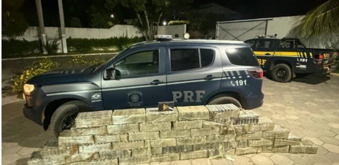 PRF apreende quase meia tonelada de cocaína durante abordagem na BR-222, em Chapadinha