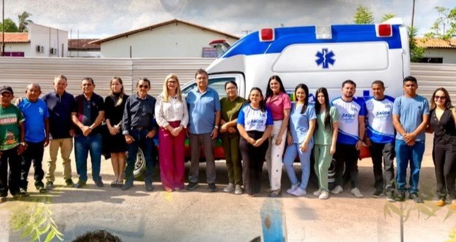 Com recursos próprios, Jones Braga entrega ambulância Hilux 0km e reforça a saúde de Nina Rodrigues