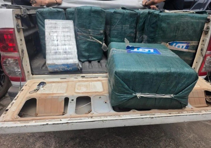 PF apreende mais de uma tonelada de cocaína e prende três suspeitos em Chapadinha