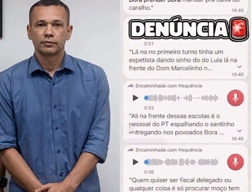 TRE aciona PF após áudios atribuídos a Sargento da PM ameaçando petistas no Maranhão